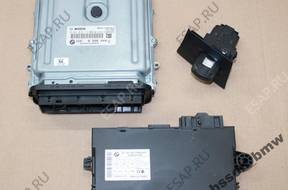 BMW E90 3.0D N57D30A БЛОК УПРАВЛЕНИЯ ДВИГАТЕЛЕМ CAS КЛЮЧ