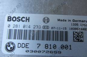 BMW E90 318D БЛОК УПРАВЛЕНИЯ DDE 7810001 CAS3 КЛЮЧ