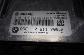 BMW E90  БЛОК УПРАВЛЕНИЯ 0281015043
