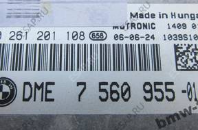 BMW E90 БЛОК УПРАВЛЕНИЯ ДВИГАТЕЛЕМ 320SI 7560955 ZAWILGOCONY