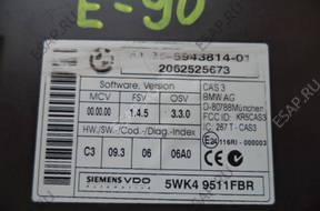 BMW E90 E87 МОДУЛЬ БЛОК УПРАВЛЕНИЯ CAS 6943814