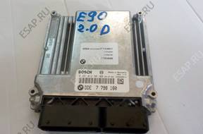 BMW E90 E91 2.0 D БЛОК УПРАВЛЕНИЯ ДВИГАТЕЛЕМ 7798180 BOSH