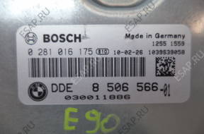 BMW E90 E91 2.0D БЛОК УПРАВЛЕНИЯ 0281016175 8506566-01