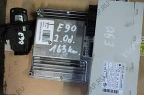 BMW E90 E91 320D 163KM БЛОК УПРАВЛЕНИЯ CAS КЛЮЧ