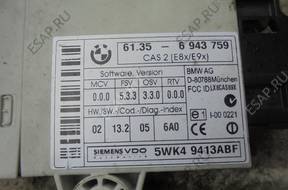 BMW E90 E91 E87 МОДУЛЬ БЛОК УПРАВЛЕНИЯ CAS 61356943759