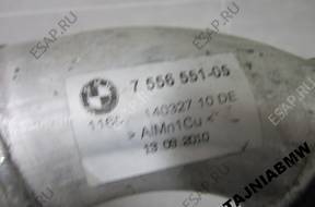 BMW E90 E91 E92 335i N54 ПАТРУБОК ИНТЕРКУЛЕРА 7556551