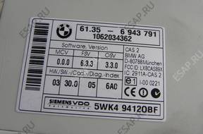 BMW e90 n46 318i БЛОК УПРАВЛЕНИЯ cas КЛЮЧ 7561834