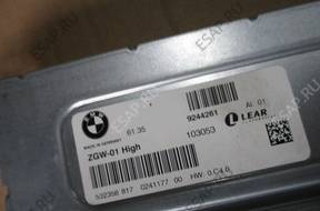 bmw F10 f06 БЛОК УПРАВЛЕНИЯ ZGW-01  high  9244261