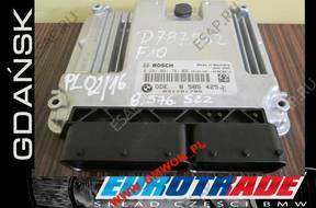 BMW F10 LCI БЛОК УПРАВЛЕНИЯ 8585425 0281031781 518D B47