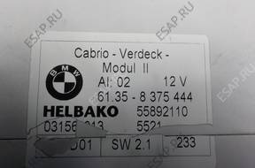 BMW МОДУЛЬ dachu skadanego Verdeck e46 8375444