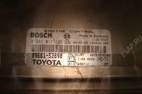 BOSCH 0281011126 TOYOTA YARIS D4D БЛОК УПРАВЛЕНИЯ ДВИГАТЕЛЕМ