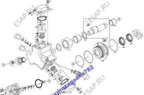 BOSCH F00R0P1114 WALEK MIMOSRODOWY 1.7 2.0 2.2 CDI