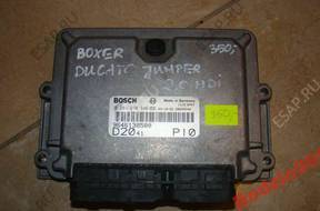 BOXER DUCATO JUMPER 2.0 HDI БЛОК УПРАВЛЕНИЯ 0281010346