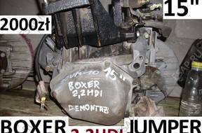 BOXER JUMPER 02-06 КОРОБКА ПЕРЕДАЧW 2.2 HDI KOA 15