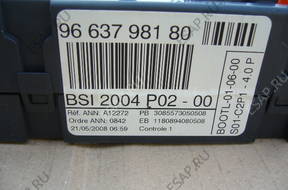 BSI 96 637 981 80 DO PEUGEOT 308