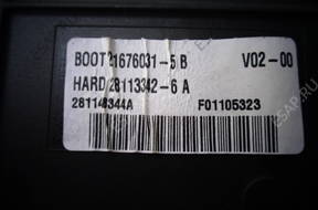 BSI БЛОК УПРАВЛЕНИЯ 281148344a Peugeot 307 2005 год 1.6H FL