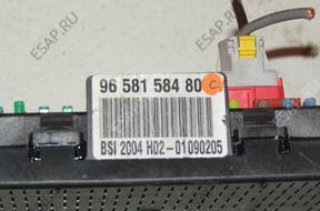 BSI БЛОК УПРАВЛЕНИЯ 9658158480 CITROEN C4