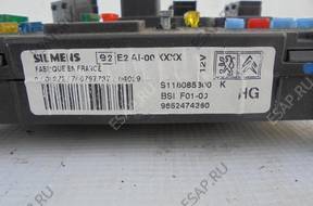 BSI БЛОК УПРАВЛЕНИЯ CITROEN PEUGEOT 9652474380