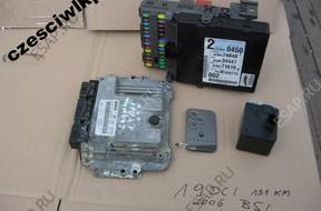 BSI БЛОК УПРАВЛЕНИЯ КОМПЛЕКТ RENAULT LAGUNA II 1.9 DCI 2006