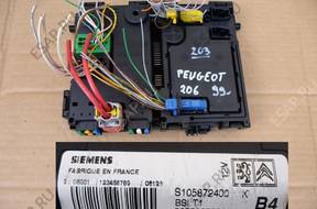 BSI БЛОК УПРАВЛЕНИЯ МОДУЛЬ PEUGEOT 206 1999 год europa B4