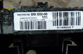 BSI БЛОК УПРАВЛЕНИЯ PEUGEOT 206+ PLUS E02-00 9657999780 11 год,