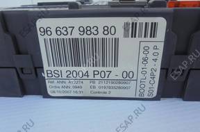 BSI БЛОК УПРАВЛЕНИЯ PEUGEOT 207 1,6B THP 966379380