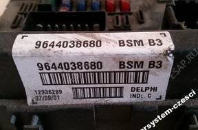 BSI BSM B3 МОДУЛЬ 9644038680 PEUGEOT CITROEN