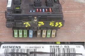 BSI BSM PEUGEOT 206 CITROEN B3 9650618480 SIEMENS