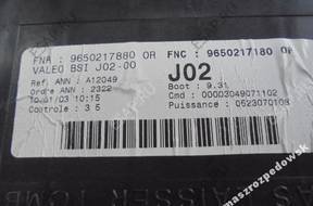 BSI МОДУЛЬ 9650217180 OR 9650217880 OR PEUGEOT 307