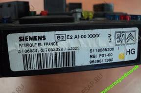 BSI  МОДУЛЬ CITROEN C2 C3 9649811380 S118085300I