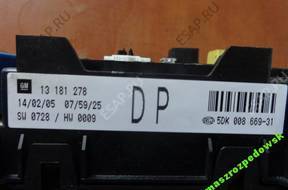 BSI МОДУЛЬ OPEL 5DK00866931 13181278