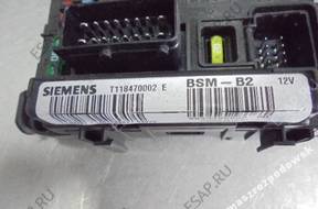 BSI МОДУЛЬ PEUGEOT CITROEN T118470002E 9643498980