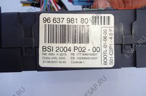 BSI PEUGEOT 308 2007-2011 год 9663798180