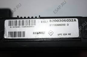 BSM BSI UPC MEGANE SCENIC 8200306032A S118399200D