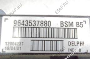 BSM МОДУЛЬ PEUGEOT CITROEN 9643537880 BSM B5