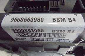BSM МОДУЛЬ PEUGEOT CITROEN 9650663980 BSM B4