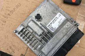 BT SKODA FABIA 3 БЛОК УПРАВЛЕНИЯ ДВИГАТЕЛЕМ ДИЗЕЛЬ 04B907445