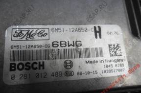 c-max focus 1.6 tdci БЛОК УПРАВЛЕНИЯ 6M51-12A650-CG ,6BWG