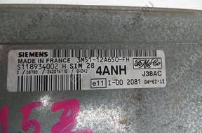 C MAX STARY   БЛОК УПРАВЛЕНИЯ + ЗАМОК ЗАЖИГАНИЯ S118934002