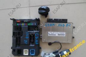C3 1.4 8V  БЛОК УПРАВЛЕНИЯ BSI КОМПЛЕКТ 9675916480