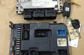 C3 1.4 VTI MEV1.7.4 БЛОК УПРАВЛЕНИЯ BSI КЛЮЧ