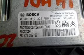 C3 207 БЛОК УПРАВЛЕНИЯ 0281017336 КОМПЛЕКТ ЗАЖИГАНИЯ BSI