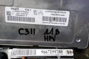 C3 II   БЛОК УПРАВЛЕНИЯ 1.1 1.4 B 9675916480