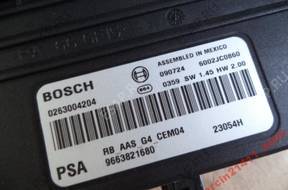 C3 picasso 09- МОДУЛЬ PDC 0263004204 ,9663821680