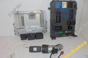 C3 PICASSO 1.6 VTI BSI КОМПЛЕКТ БЛОК УПРАВЛЕНИЯ 9666326080