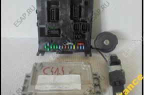 C4 БЛОК УПРАВЛЕНИЯ  КОМПЛЕКТ ЗАЖИГАНИЯ 1.4 16V 9659099180