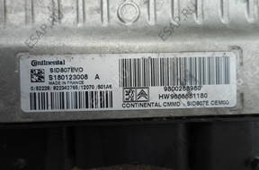 C4 II БЛОК УПРАВЛЕНИЯ S180123008A 9800268980 SID807EVO