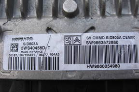C4 Picasso 2,0HDI  КОМПЛЕКТ ЗАЖИГАНИЯ 5WS40458D-T
