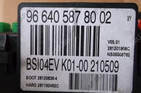 C4 PICASSO  K01 БЛОК УПРАВЛЕНИЯ МОДУЛЬ  BSI 966405878002