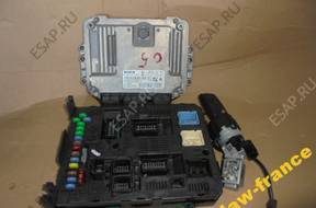 C5 1.6 HDI БЛОК УПРАВЛЕНИЯ BSI КОМПЛЕКТ ЗАЖИГАНИЯ 9664843780